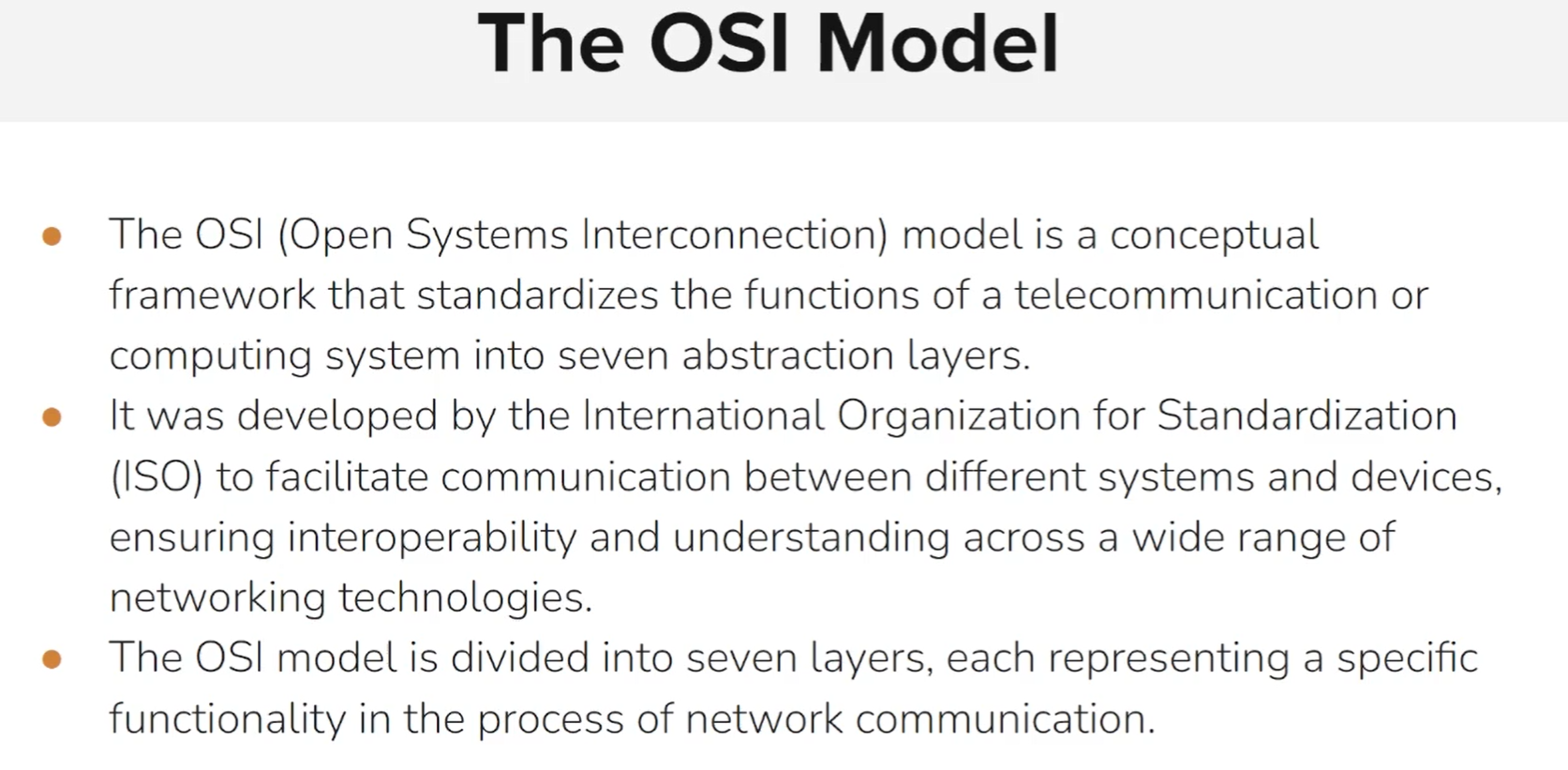 Network Basics 3