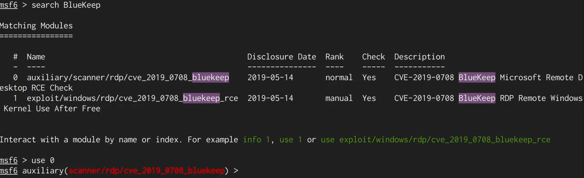 RDP Exploitation 7