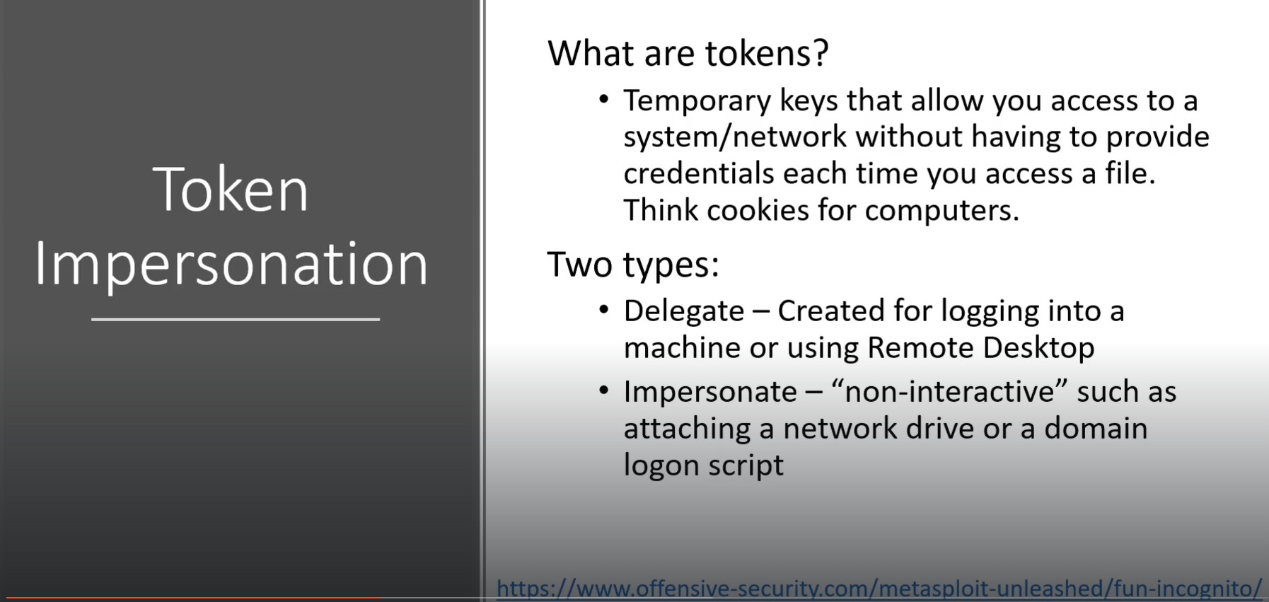 Token Impersonation