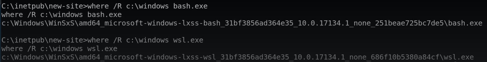 WSL Escalation
