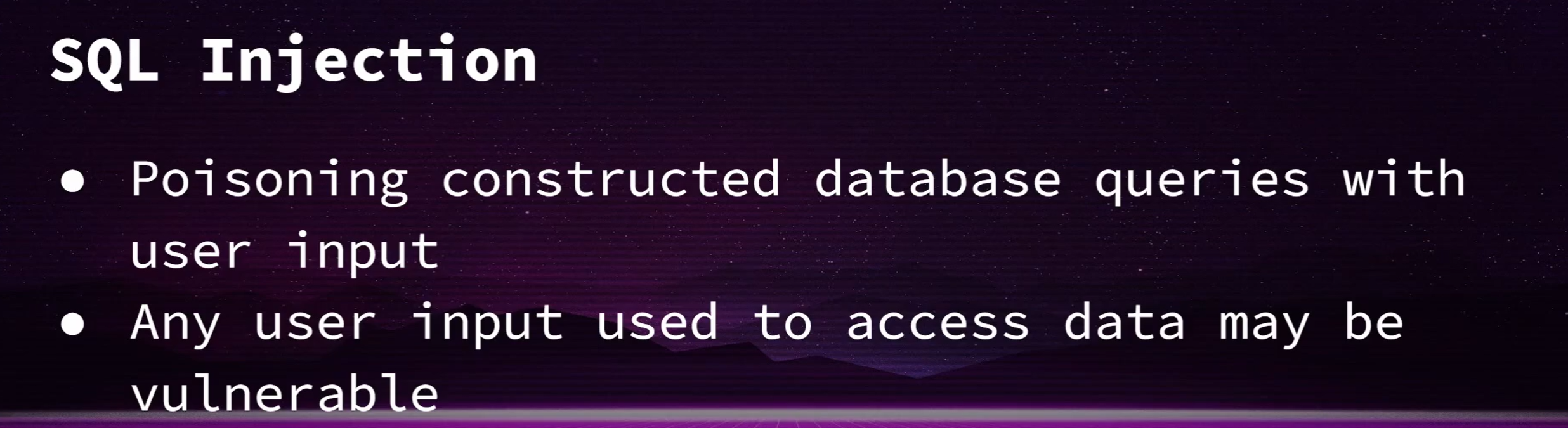 SQLI 2
